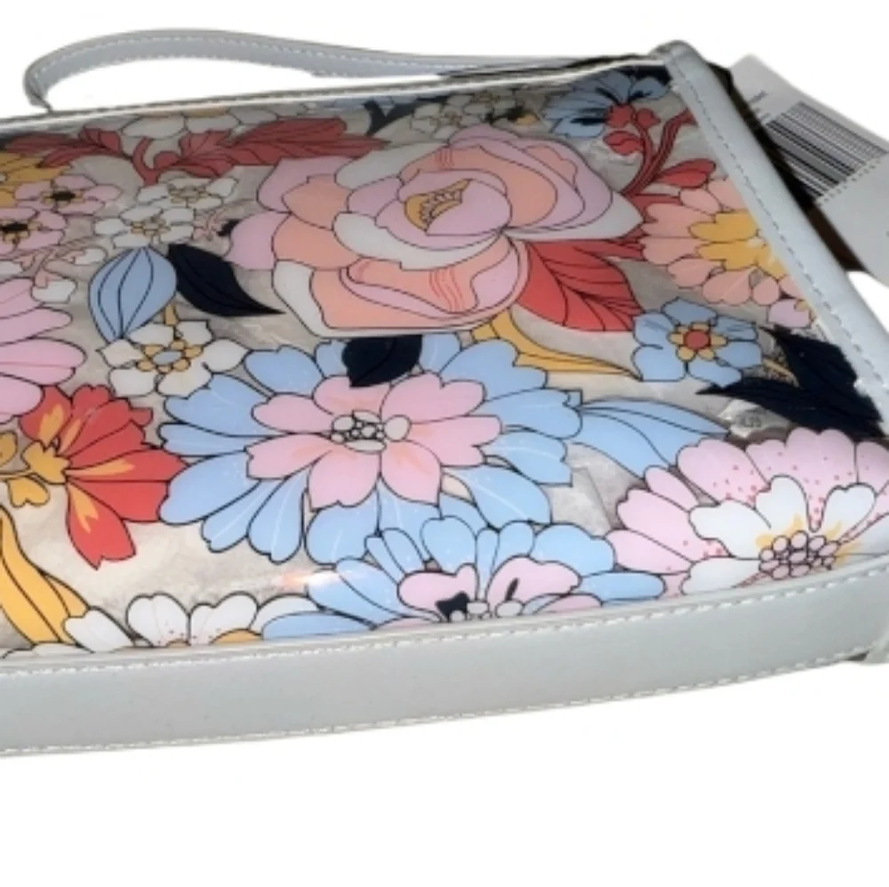 Vera Bradley Aloha Bloom Clear Beach Wristlet  NWT